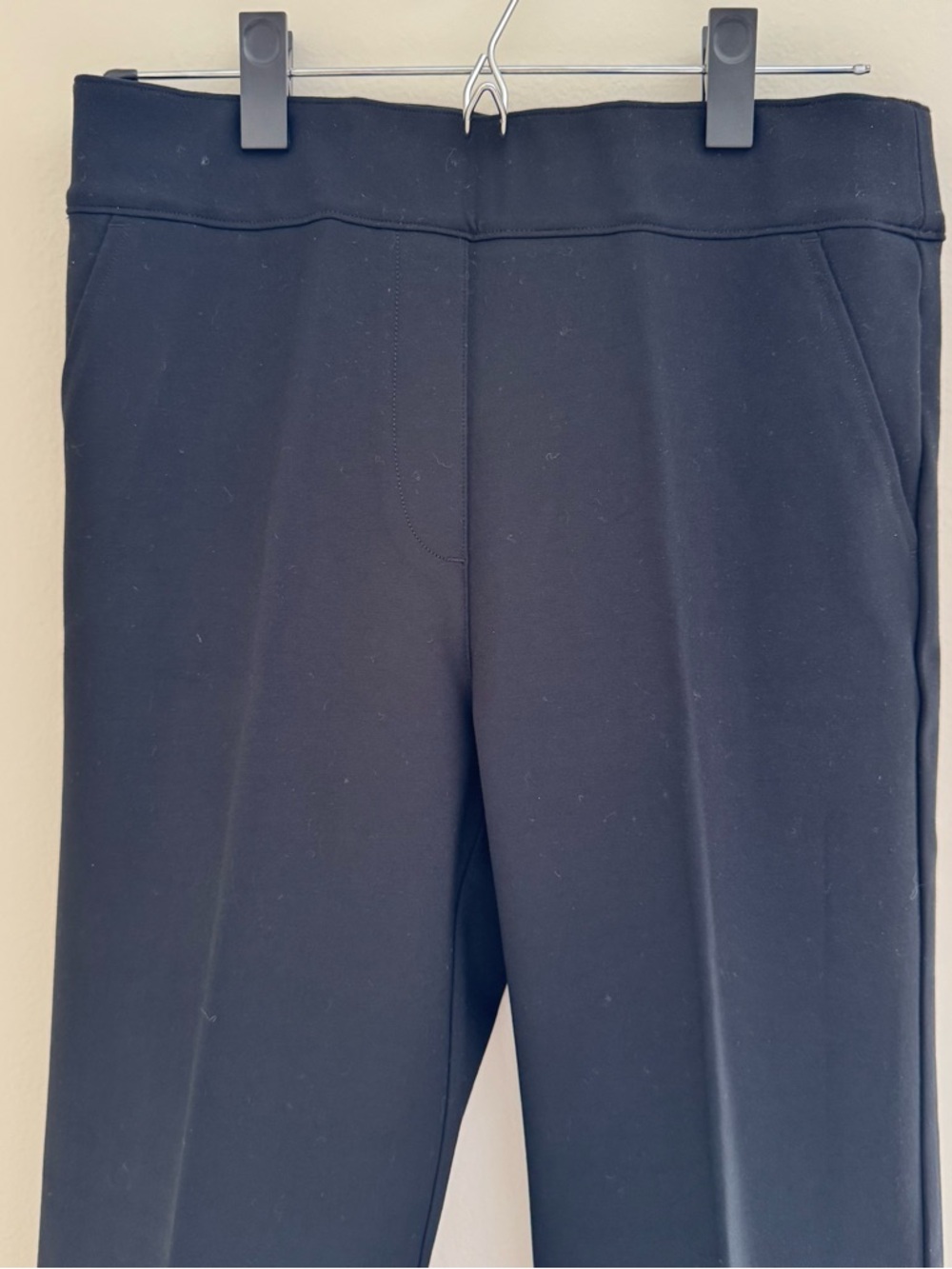 SPANX Black Women's Slim Pull-On Dress Pants - Picture 2 of 9